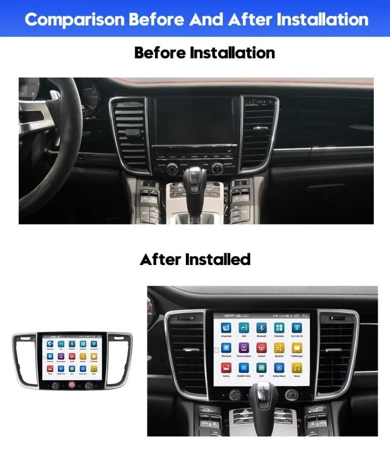 8.4″ Android Car Radio For Porsche Panamera 2010-2017 GPS CarPlay Stereo 8+128GB