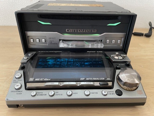 Pioneer carrozzeria FH-P88MD 2Din Car Audio CD MD Player Already Maintained