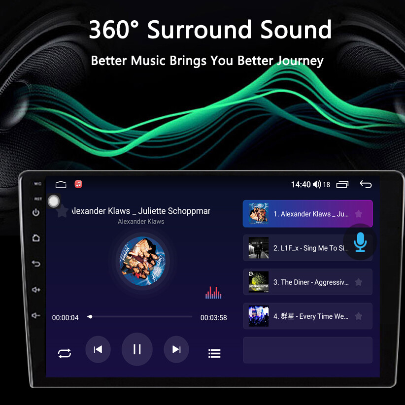 Car Stereo Radio Android 12.0 Apple Carplay GPS For Ford Focus 2005-2009