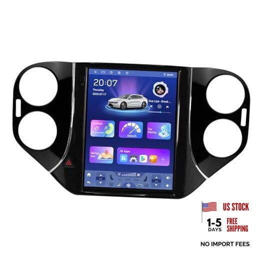Android 14 Car Stereo for VW Tiguan 1NF (2007-2016), 8Core 4G+64G GPS