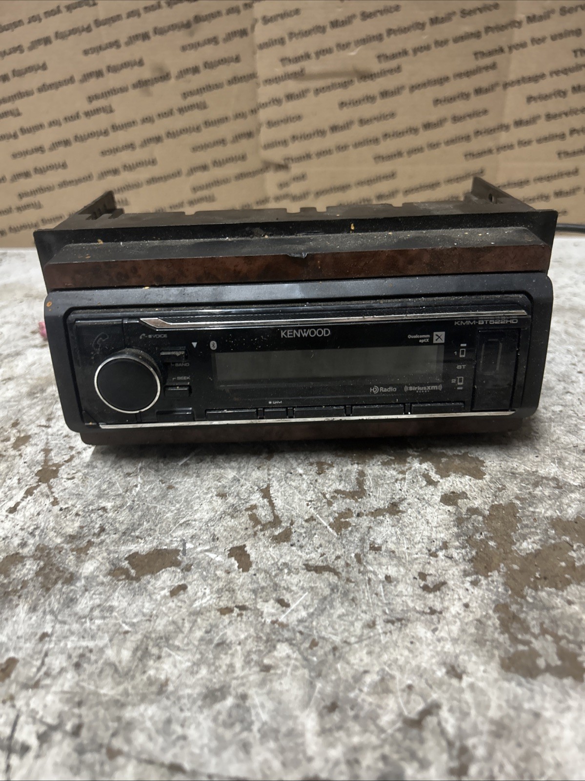 97-04 Mercedes R170 SLK230 Kenwood KMM-BT522HD Digital Media Receiver Bluetooth