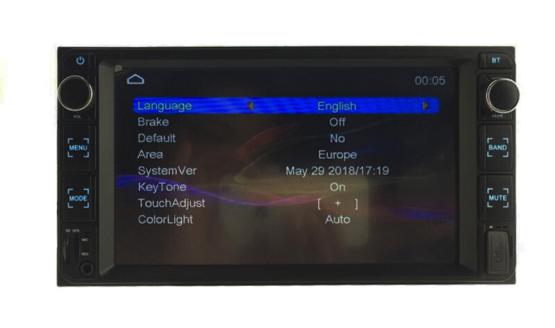 7″2Din Touch Screen Car MP5 Player Radio USB/FM/AUX FOR TOYOTA COROLLA 2004-2014