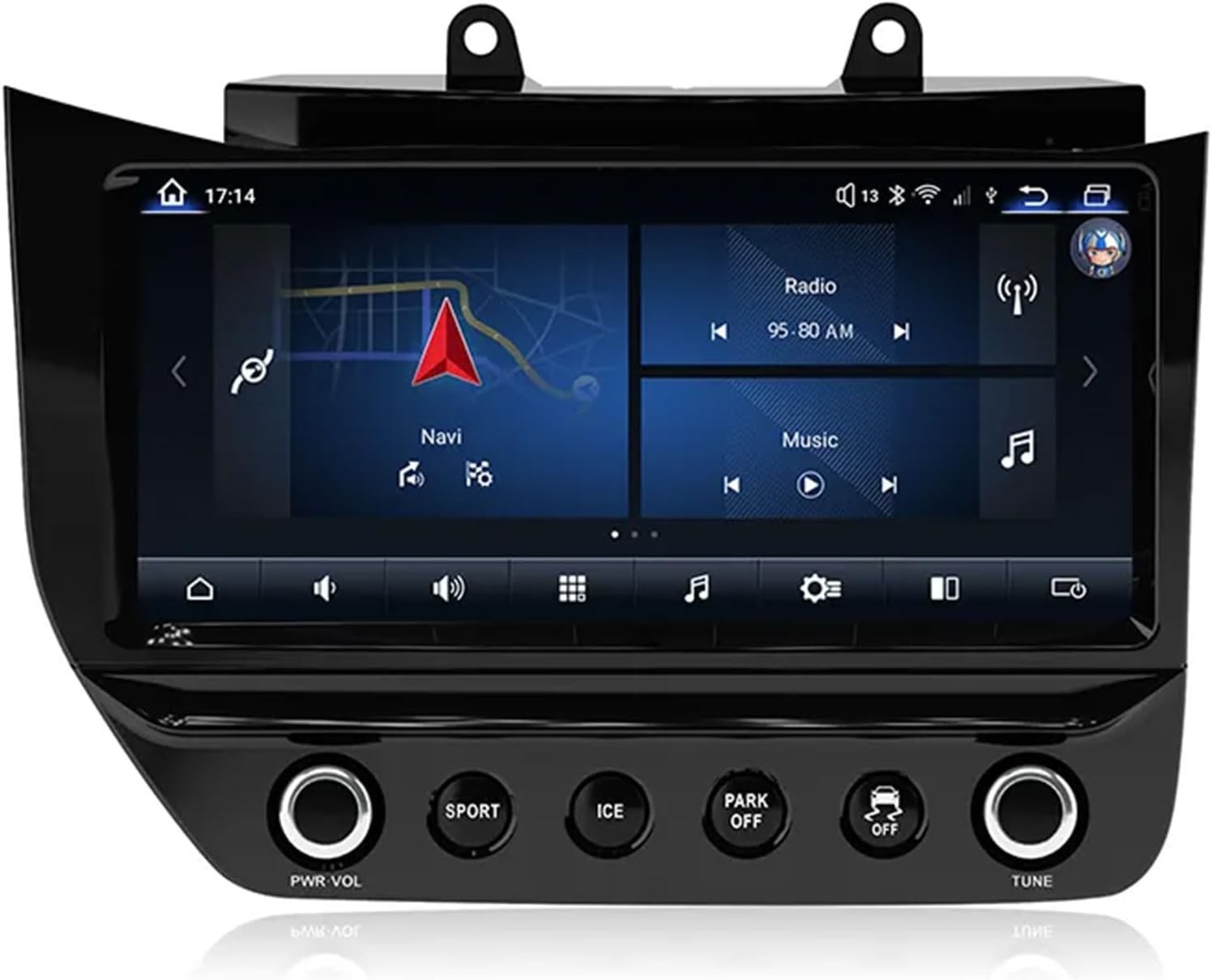 Car Screen 10.33” GPS Navi Radio 8+256GB For Maserati GT GranTurismo 2007-2015