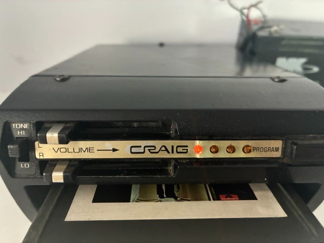 Vintage Early 70’s Craig Model 3134 8-Track Player Car Stereo Tested- Read.