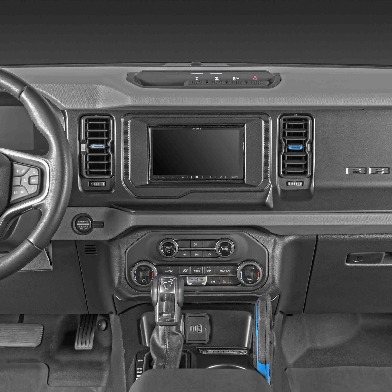 Metra 107-FD2 Dash Kit for Pioneer Modular 6.8″ Receivers for 2021-2023 Bronco