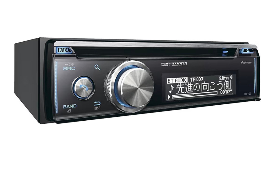 Pioneer Carrozzeria DEH-7100 CD USB Bluetooth Car Audio