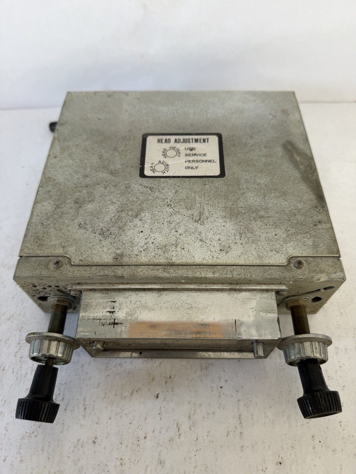 Inland Dynatronics Inc. vintage in-dash car stereo with an 8-track player