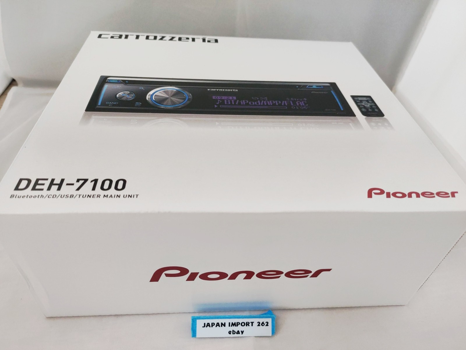 Pioneer DEH-7100 Car Stereo Carrozzeria CD USB iPod Bluetooth DSP LCD display N2