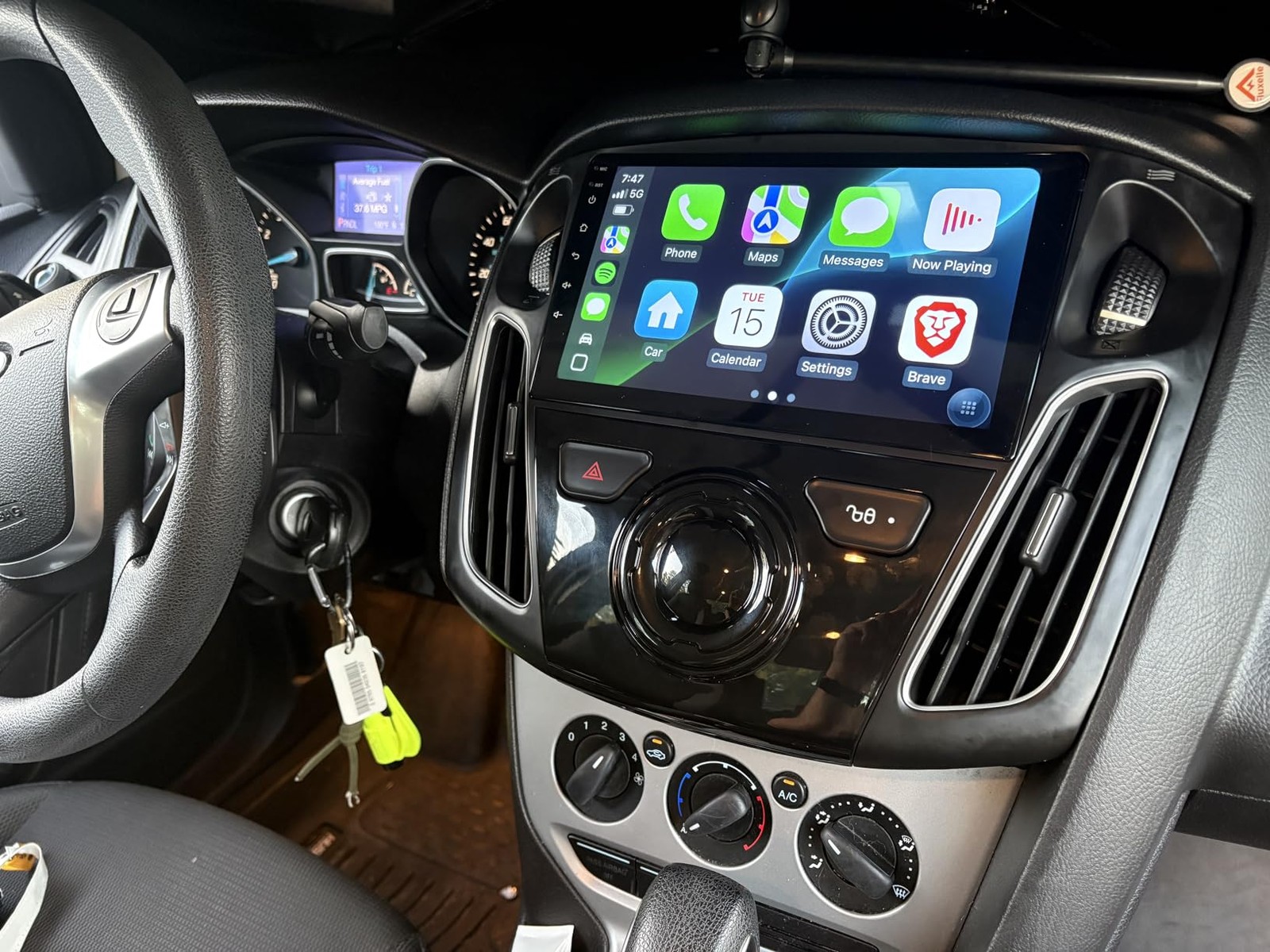 4+64G For Ford Focus 2012-2018 Android13 Apple Carplay Car Stereo Radio GPS Navi