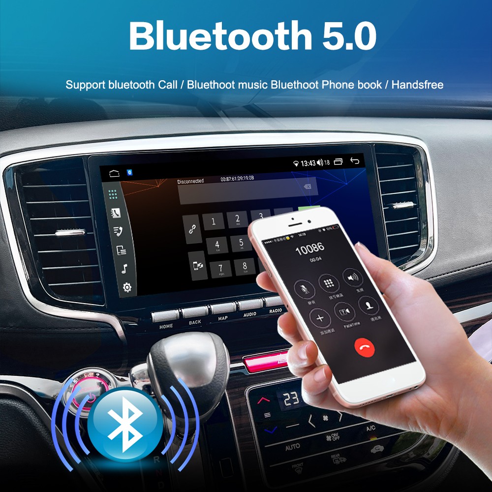 10.3″ Car Radio Stereo GPS Carplay Android Auto For Honda Odyssey 2015-2021 64GB