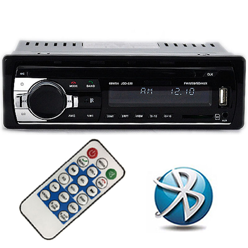 Bluetooth Car Stereo FM In Dash Radio 1 DIN ​TF/USB MP3 AUX Handsfree Head Unit
