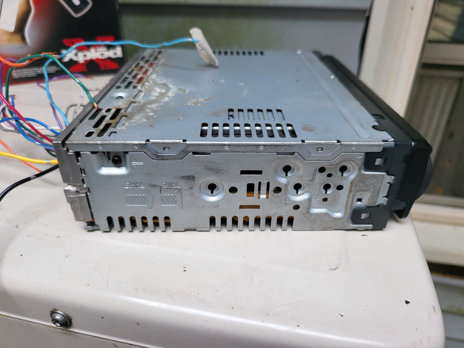 Sony XploD CDX-GT510 CD Player/MP3 In Dash Receiver Aux In Tested Vintage 😃😍😎