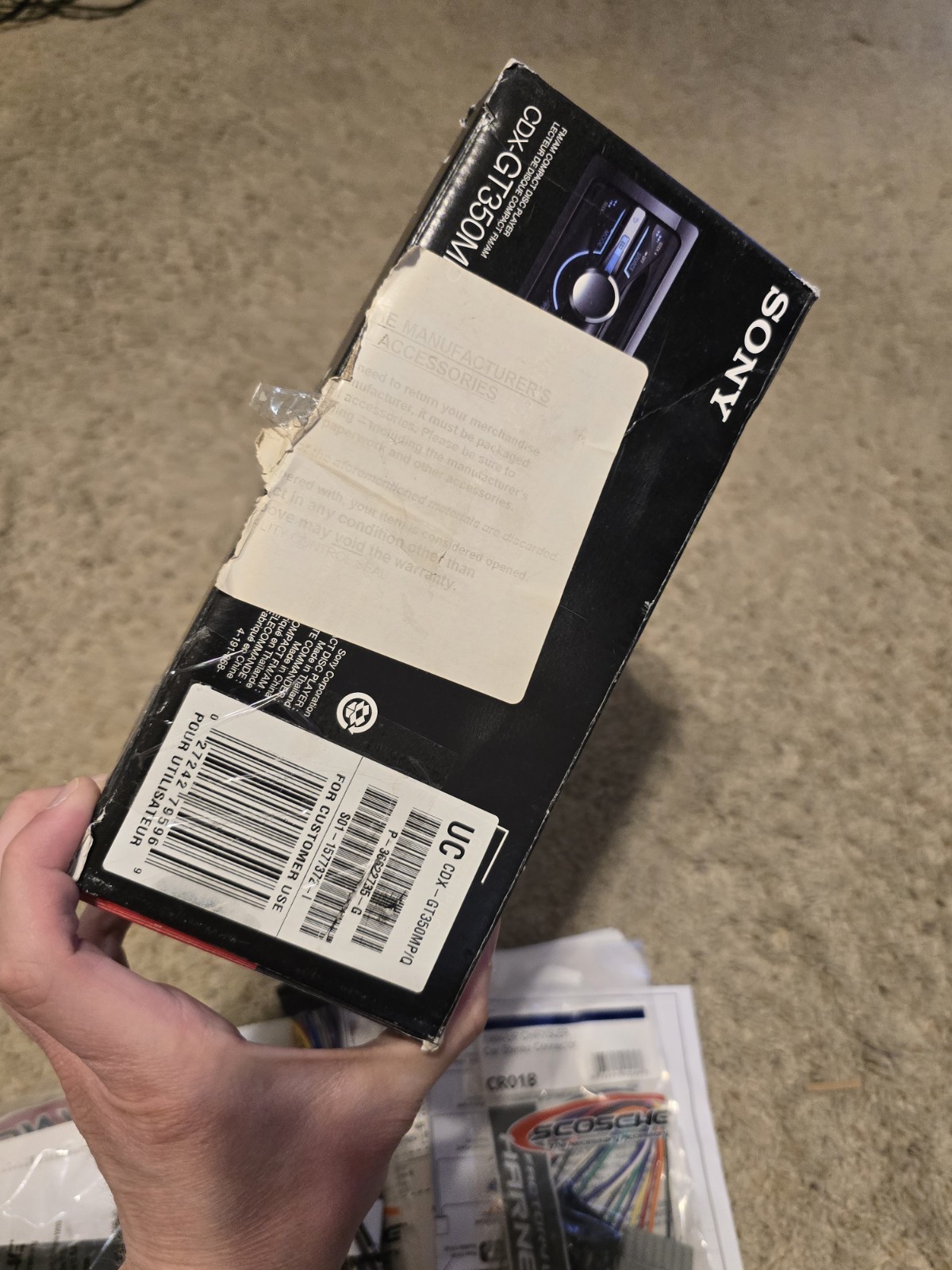 Sony Xplod CDX-GT130