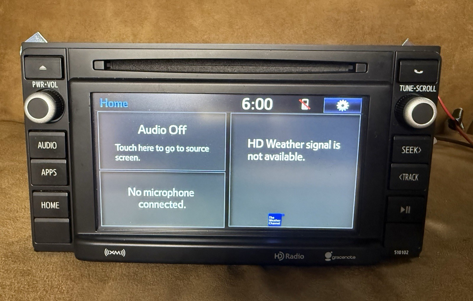 13-15 TOYOTA TACOMA 86140-04180 AM FM RADIO MP3 CD PLAYER 510102 OEM FACTORY