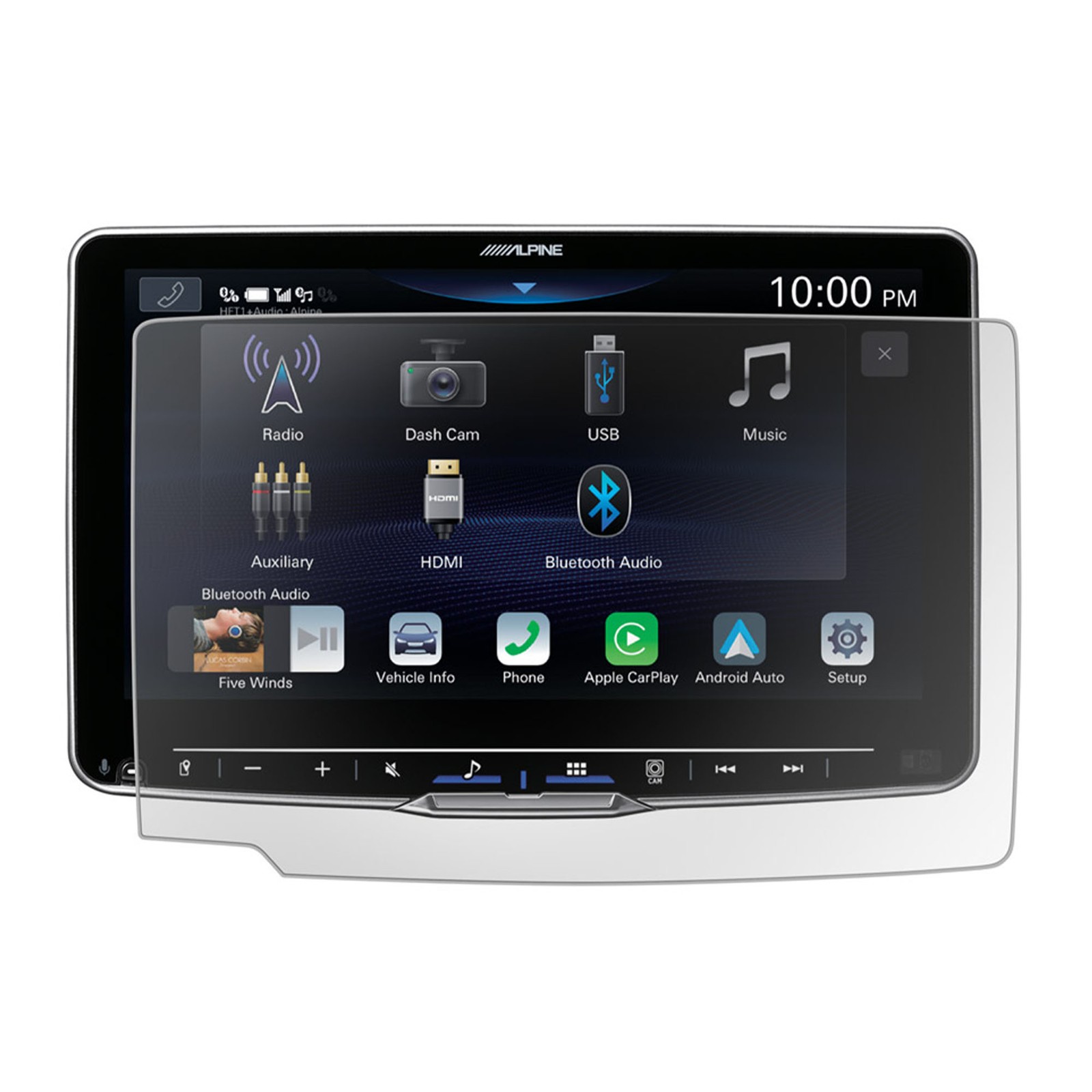 Alpine ILX-F509 Halo9 9″ Receiver – Wireless Android Auto & Apple CarPlay