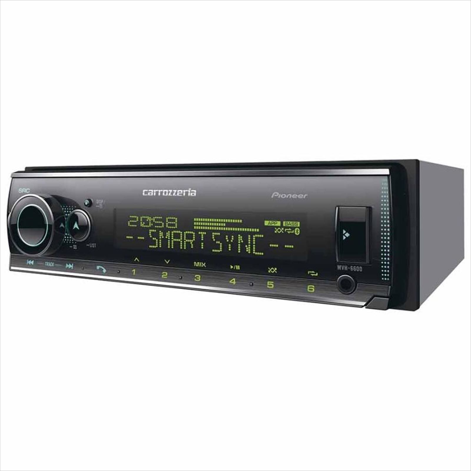Pioneer Carrozzeria MVH-6600 1DIN USB/Bluetooth Car Audio Japan NEW