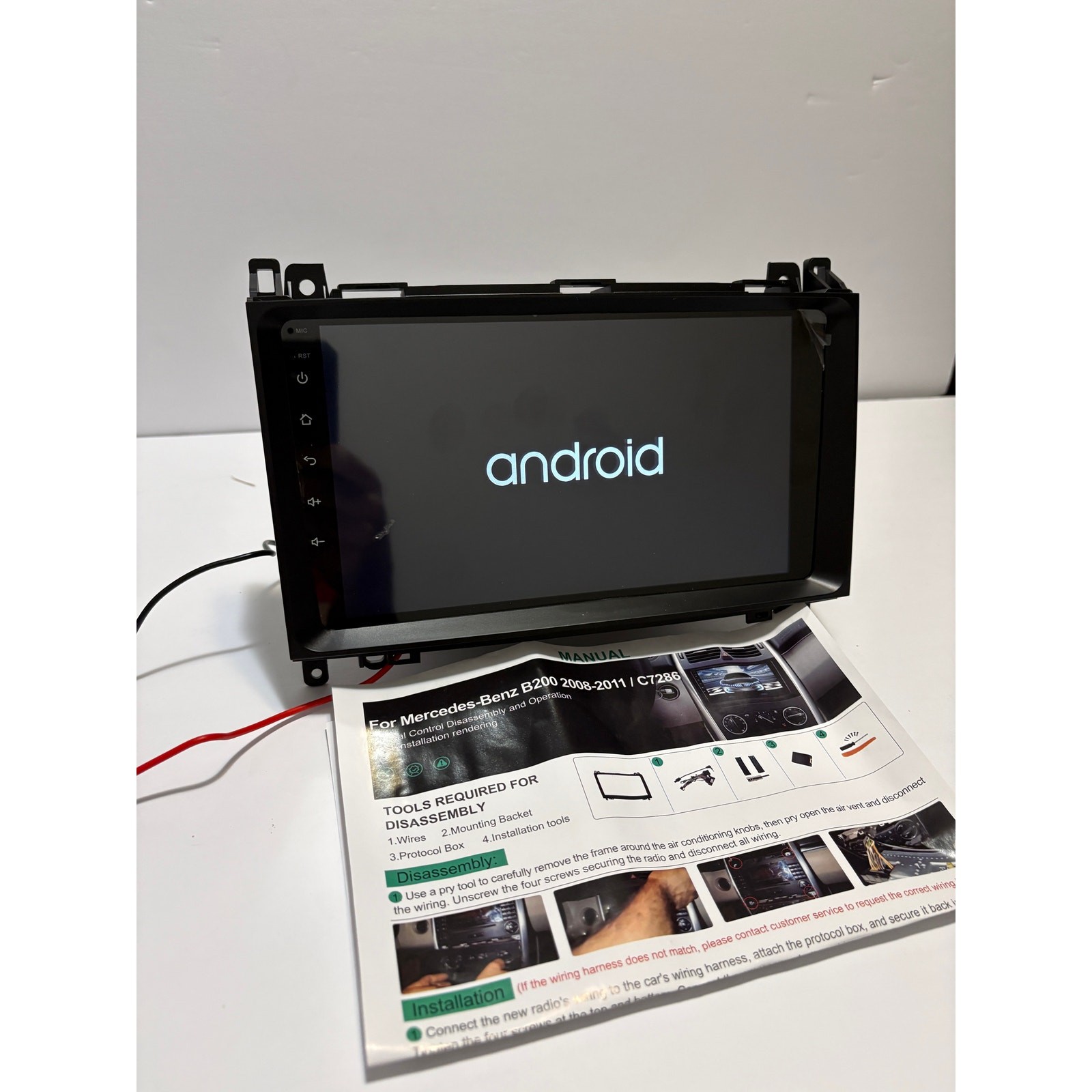 9″ Wireless CarPlay Android Auto Stereo – Mercedes Sprinter Vito – Open Box