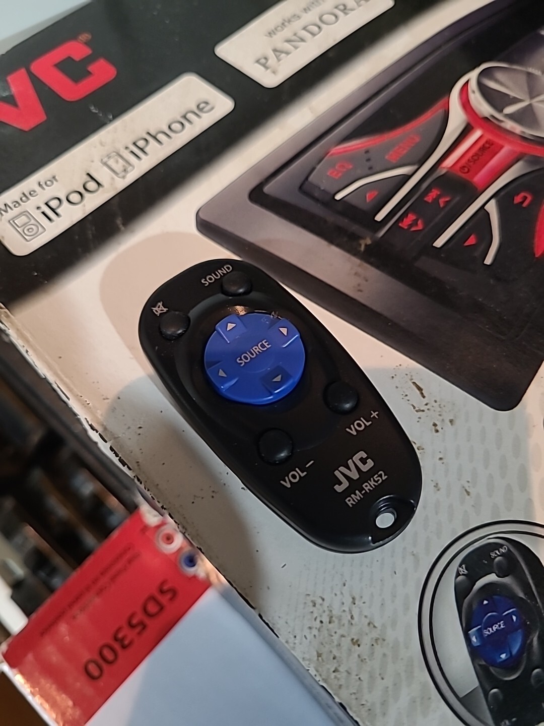 JVC KD-S39 CD Receiver Car Stereo Deck New w/ Harness Original BOX With Remote