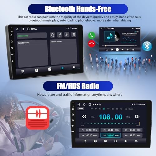 2+64G Android 13 Car Stereo for ES250 ES300 ES330 2001-2006, 2G+64G+26UI