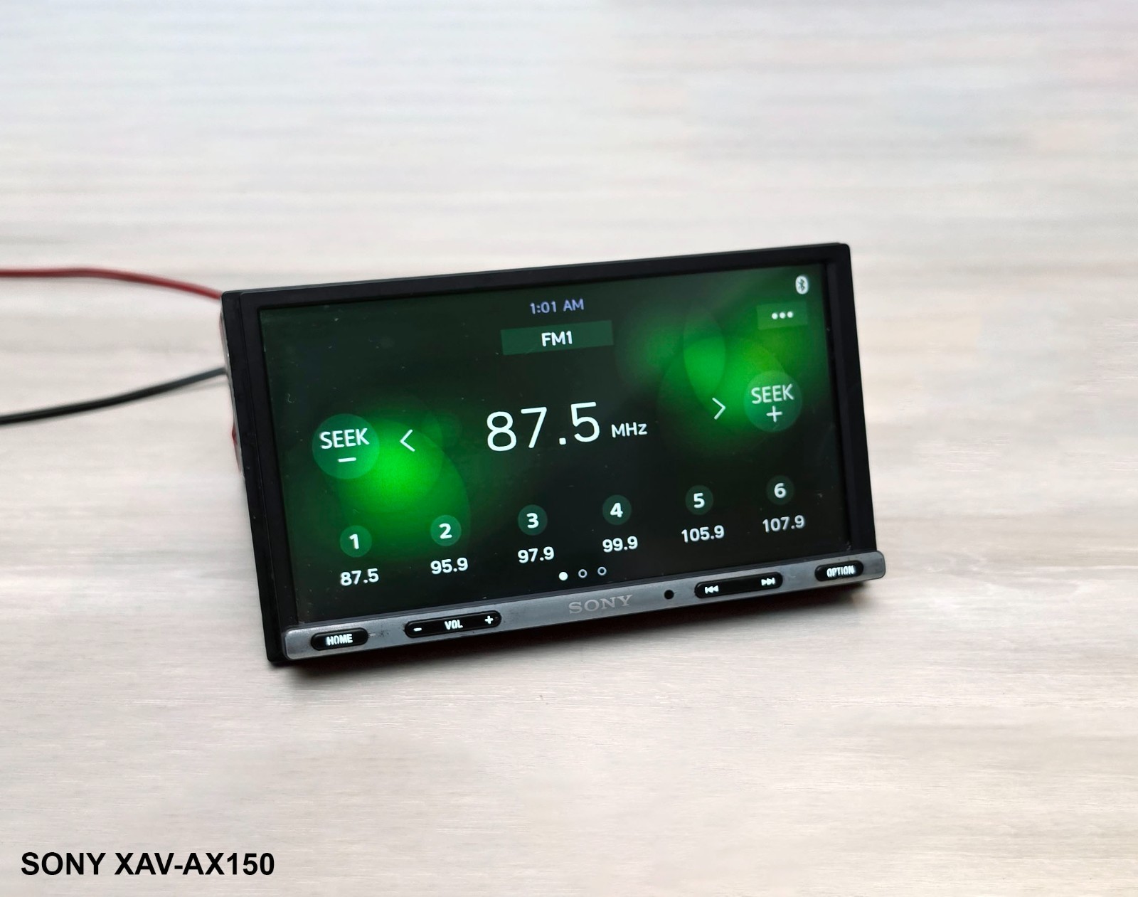 SOME WEAR! SONY XAV-AX150 6.95” MEDIA RECEIVER CAR STEREO RADIO APPLE ANDROID