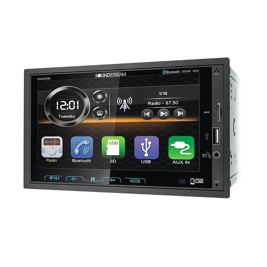 SOUNDSTREAM VM-622HB 2DIN 6.2″ TOUCH LCD, BLUETOOTH STEREO, ANDROID PHONELINK