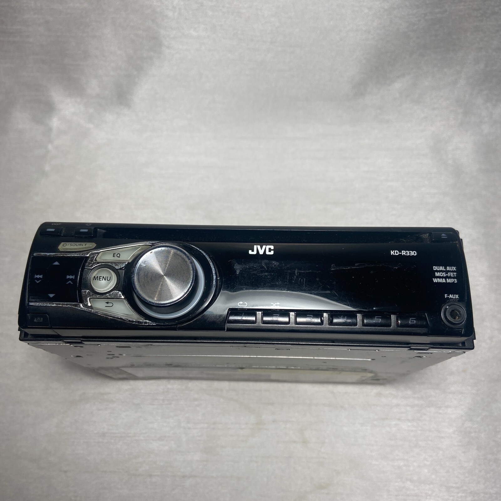 JVC KD-R330 Detachable Face CD Receiver AM/FM 50Wx4 Car Stereo Untested