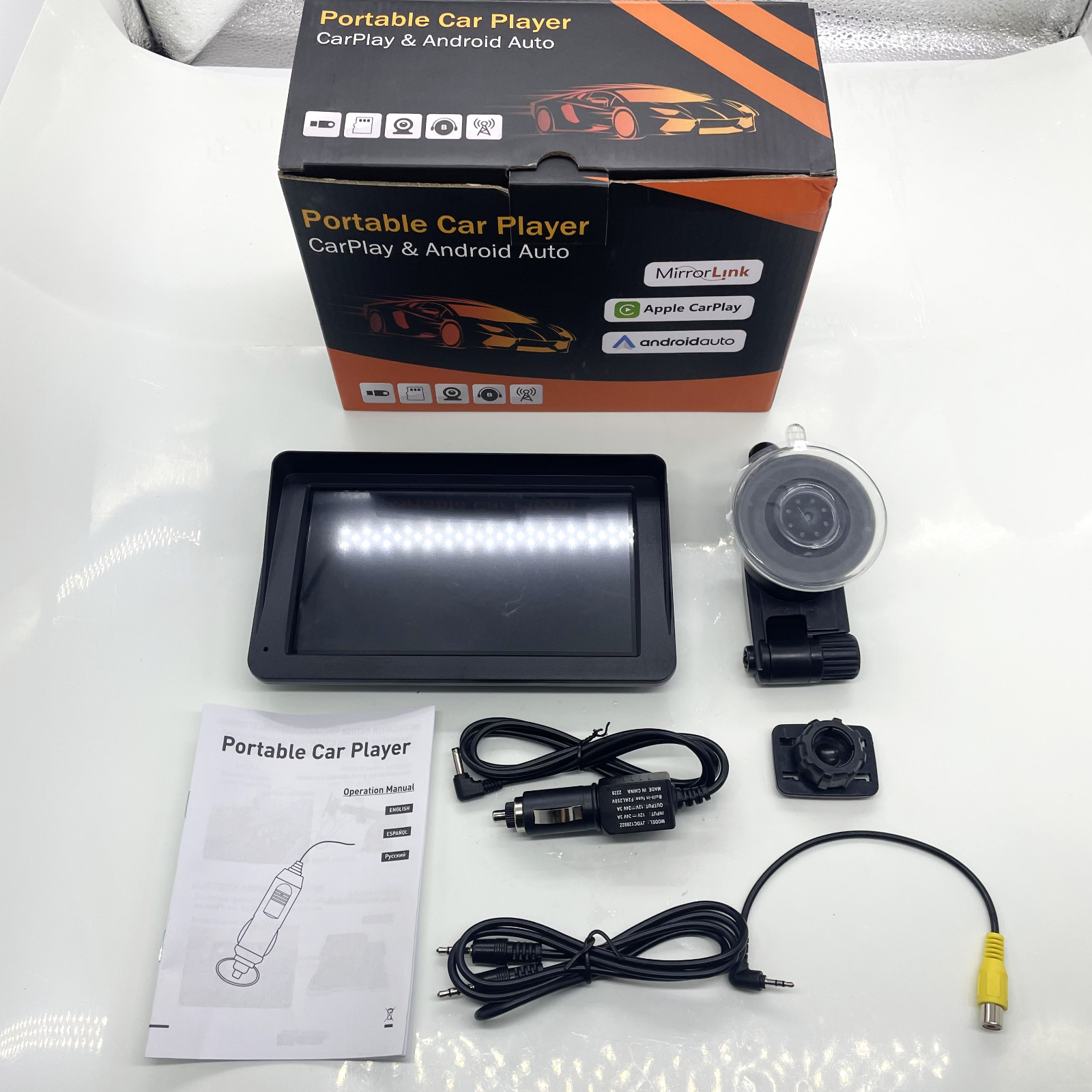 7inch IPS Car Radio Portable Touch Screen Multimedia Video Player GPS Navigation