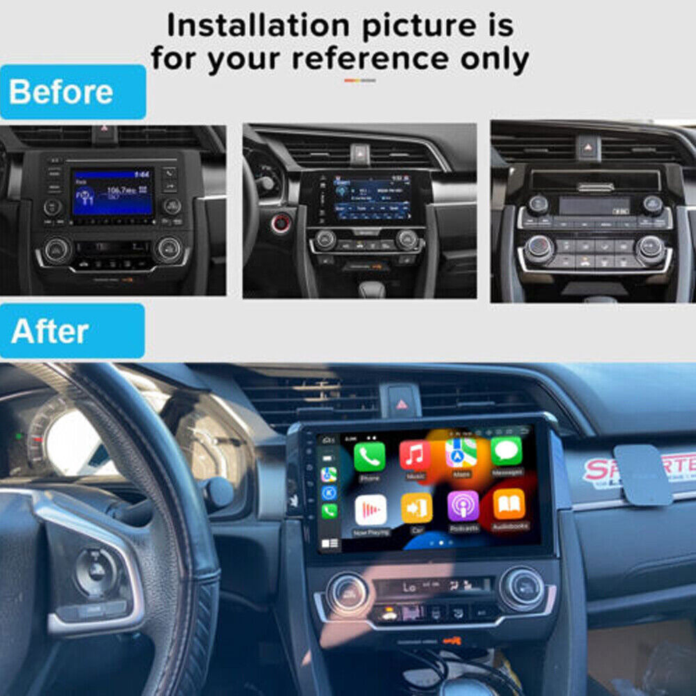 64G Car Stereo Radio for Honda Civic 2016-2021 Screen Carplay Auto 1280*800 GPS