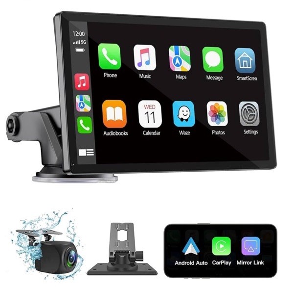 Q9S 9 Inch Wireless Touchscreen Bluetooth Digital Media Receiver Stereo