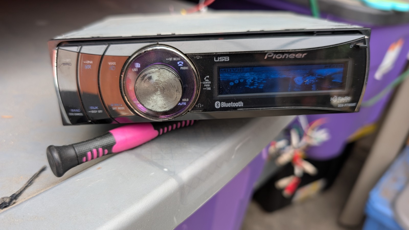 Pioneer Premier DEH-P7100BT Bluetooth CD Player USB 3d Graphics 🐬