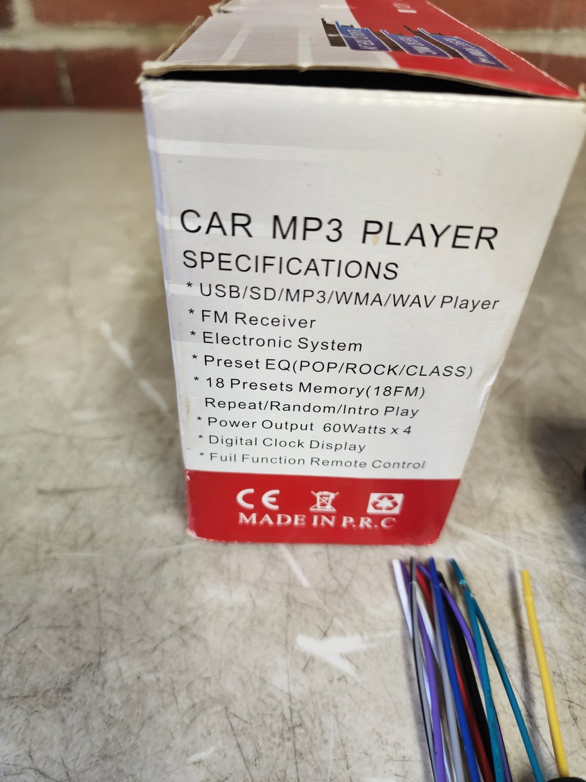 Car MP3 Player With USB/SD Port JSD-520