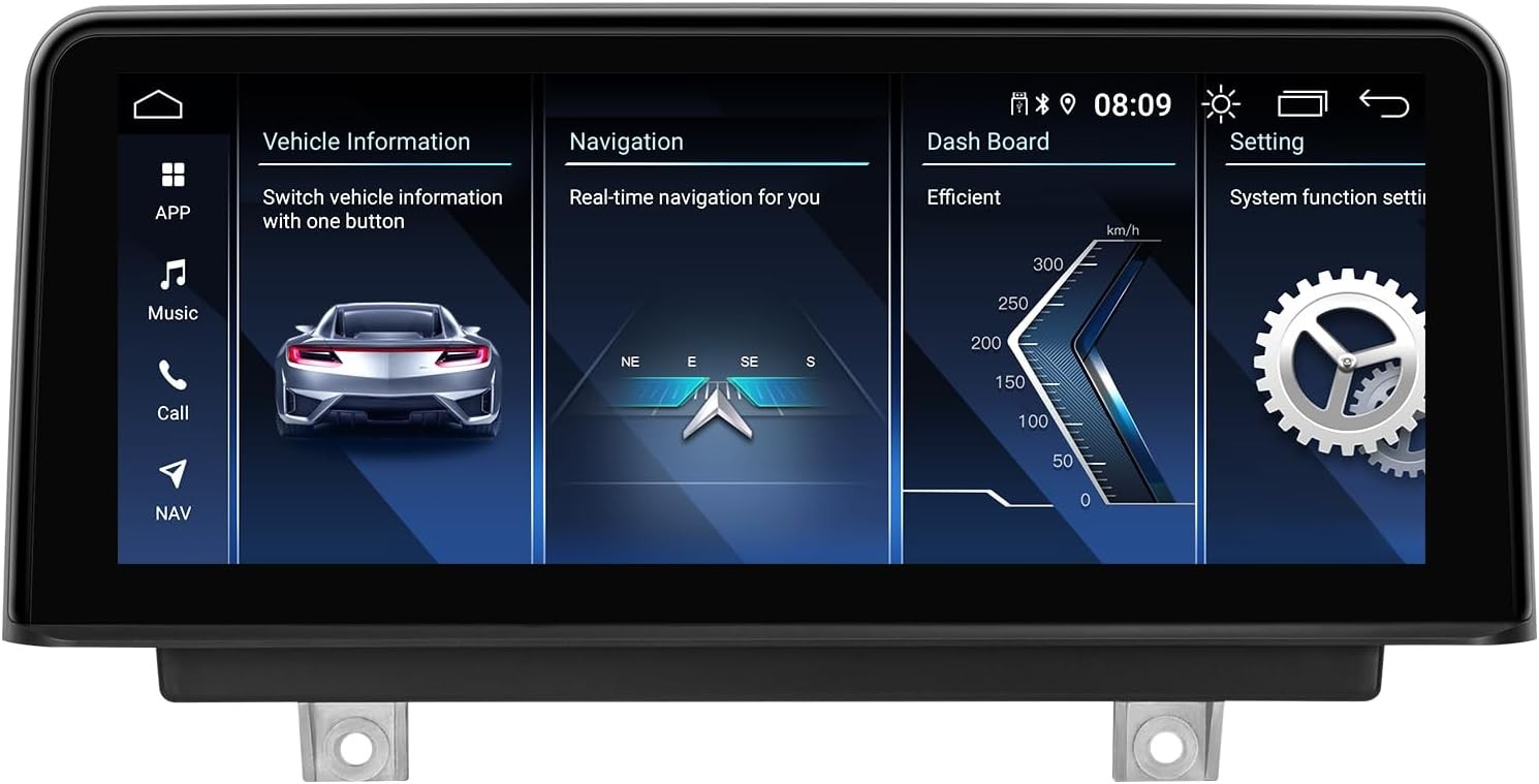 AINAVITO 10″ F30 Carplay Screen Radio for BMW 3/4 Series 4G+64G 8 Core *6126A4A
