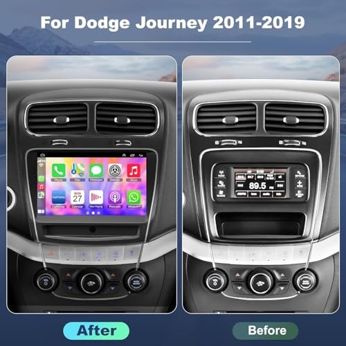 4G+64G 8-core Car Radio for Dodge Journey 2011-2019, 9 Inch For Journey 11-19
