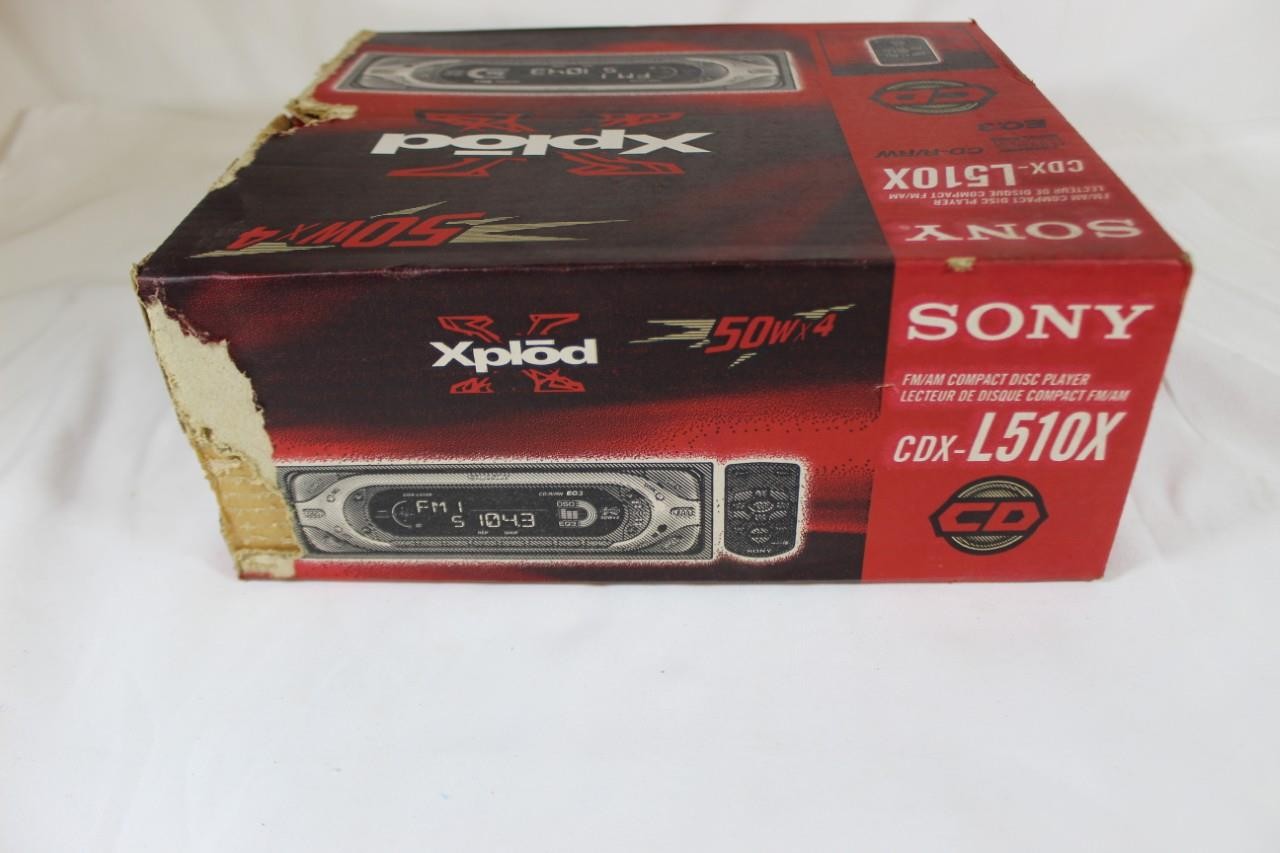 Sony CDX-L510X Xplod 50wx4 FM/AM Car CD Player