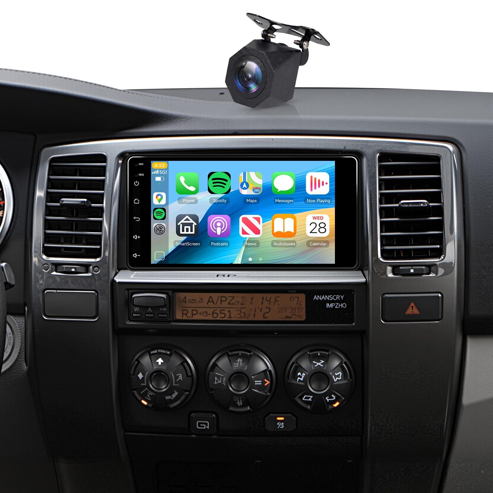 4+64G Car Stereo Radio for Toyota 4Runner 2003-2009,for Tundra 2003-2006,for …