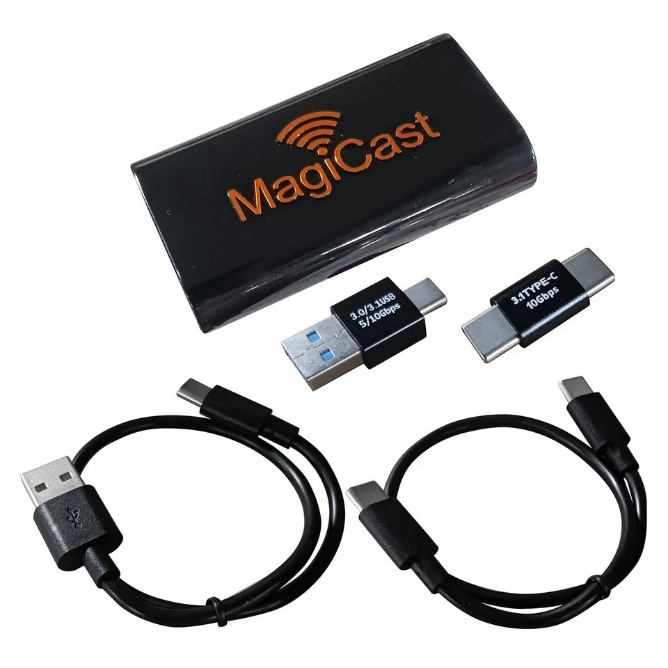 Converts USB CarPlay/Android Auto Wired to Wireless Carplay MagiCast
