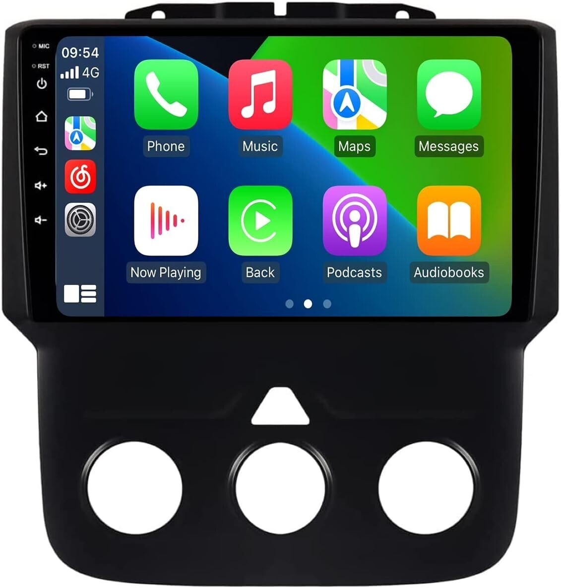 9″ 64GB Car Stereo Radio Android Carplay Screen For 2013-2018 Dodge Ram Truck