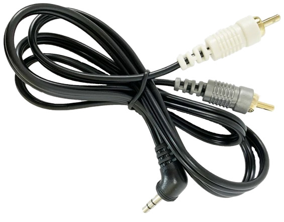2 PACK Car Audio Cable Extension 3.5mm to Dual RCA 17ft