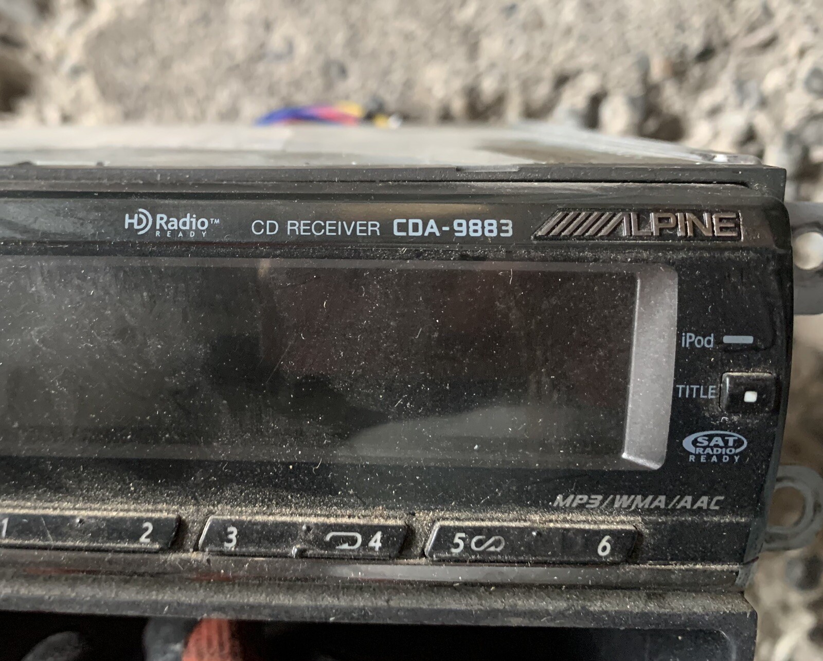 Alpine CDA-9883 am/fm/CD/mp3 Player In-Dash HD & Satellite Radio Ready
