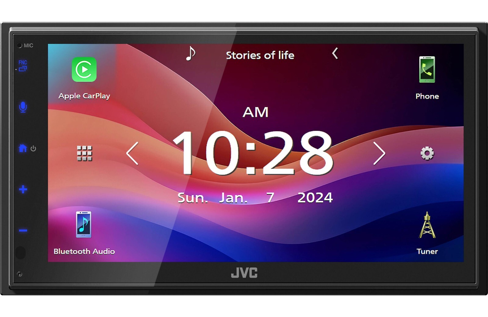 JVC KW-M590BT Digital multimedia receiver (does not play discs) Double Din
