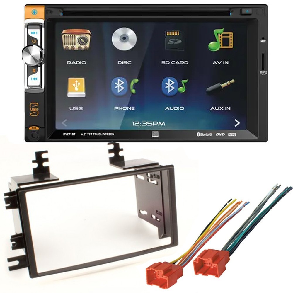 DV271BT 6.2″ CD/DVD Bluetooth AM/FM Radio Car Stereo For 2007-2009 Kia Sorento