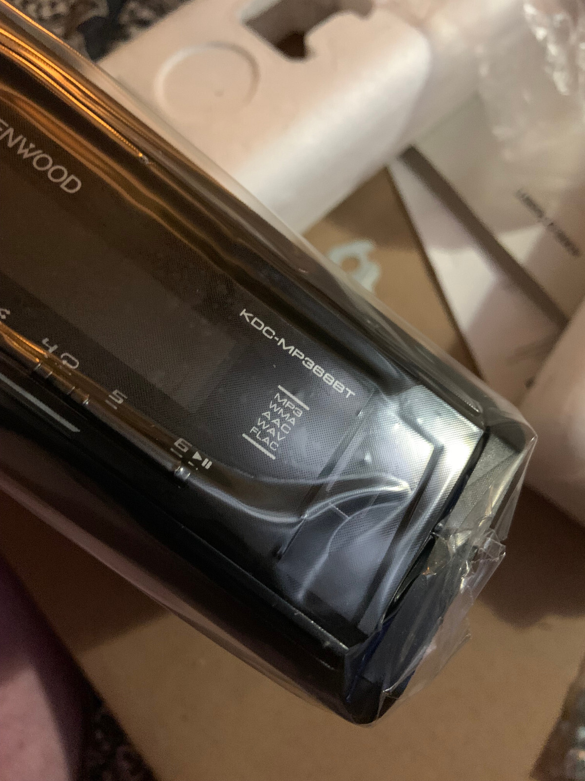 Kenwood KDC-MP368BT Bluetooth CD Player Android iPhone MP3 AM FM Aux USB 22w RMS