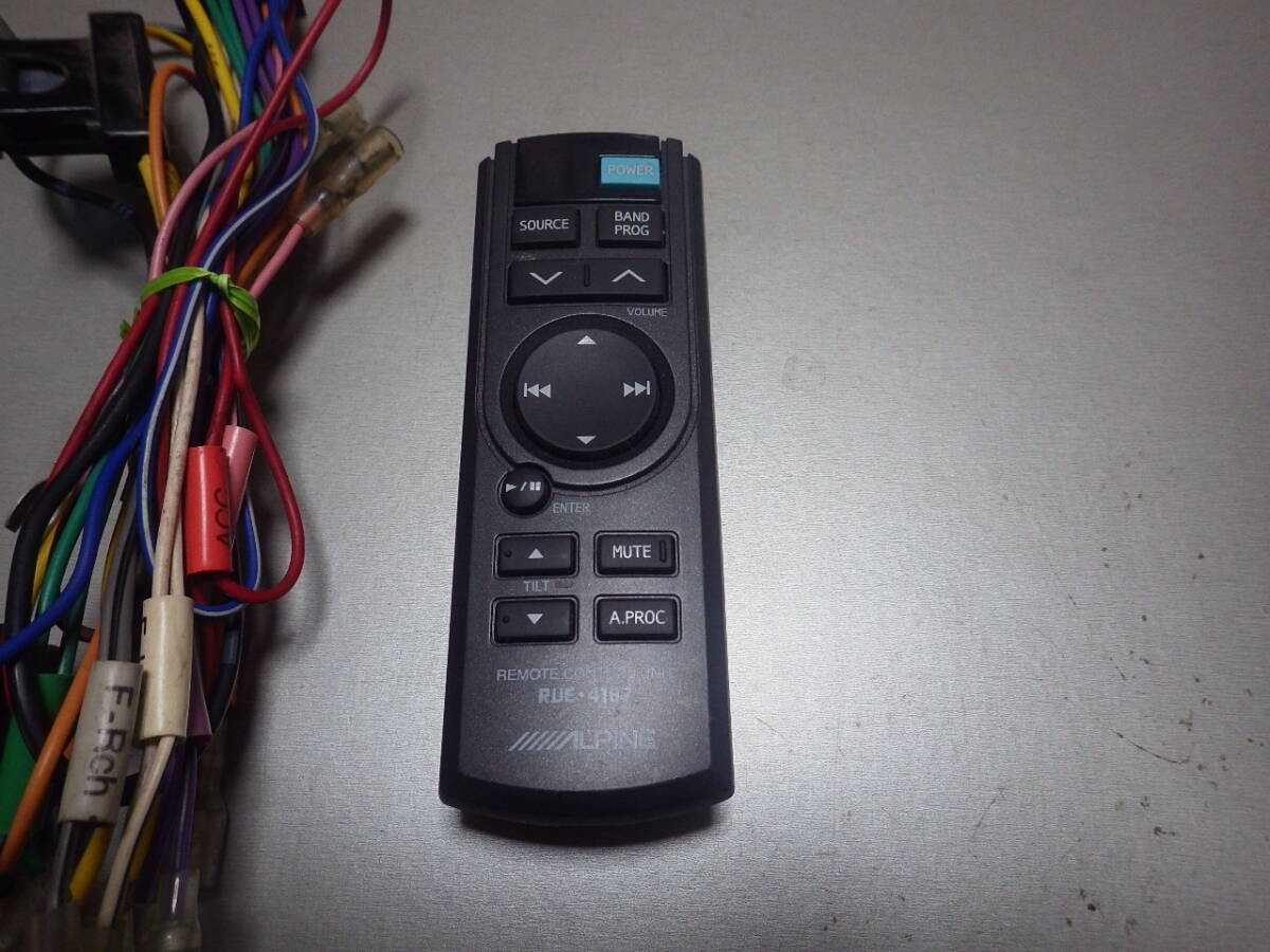 ALPINE MDA-W933J CD MD Player Aux Car Audio 2DIN Deck #0001