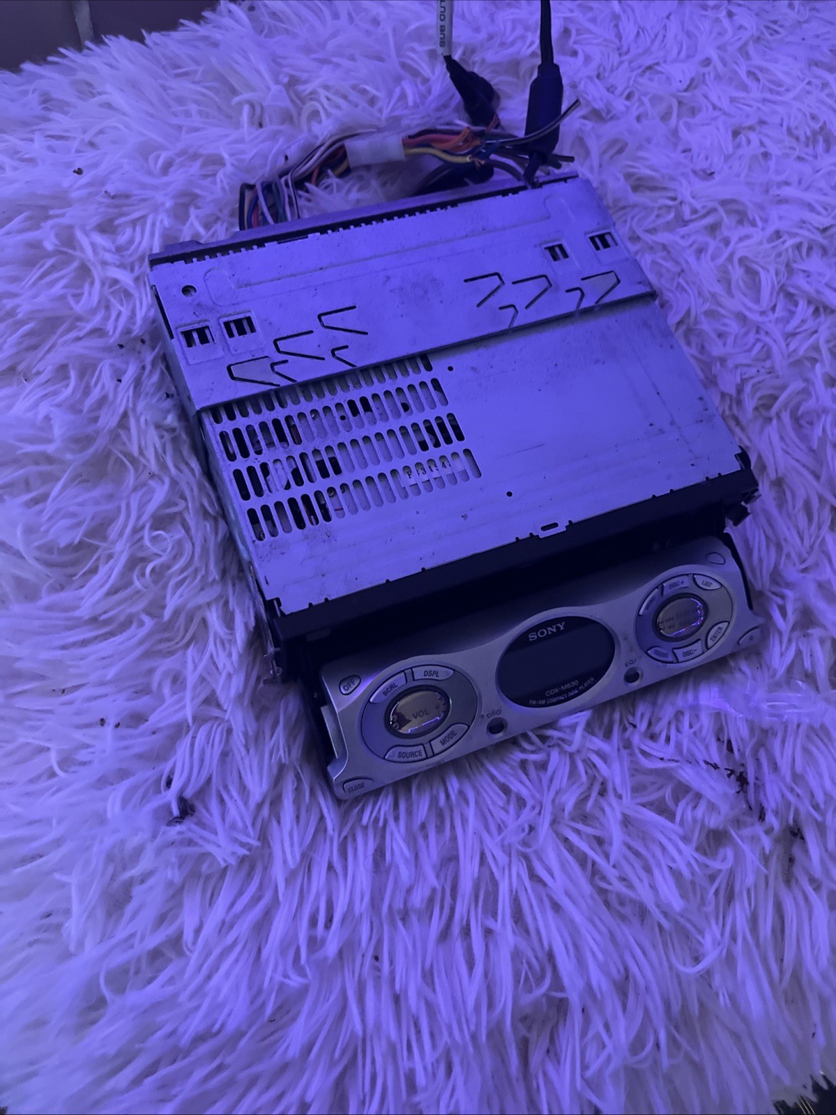 Sony CDX-M630 CD Player In Dash Receiver