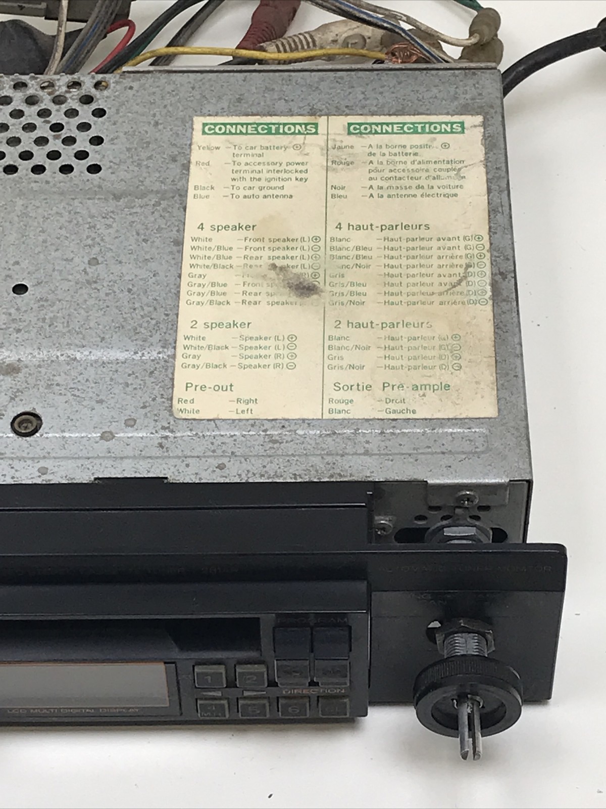 Hitachi Digital PLL Synthesized Stereo Cassette Tuner 281AR Automatic CSK-281AR