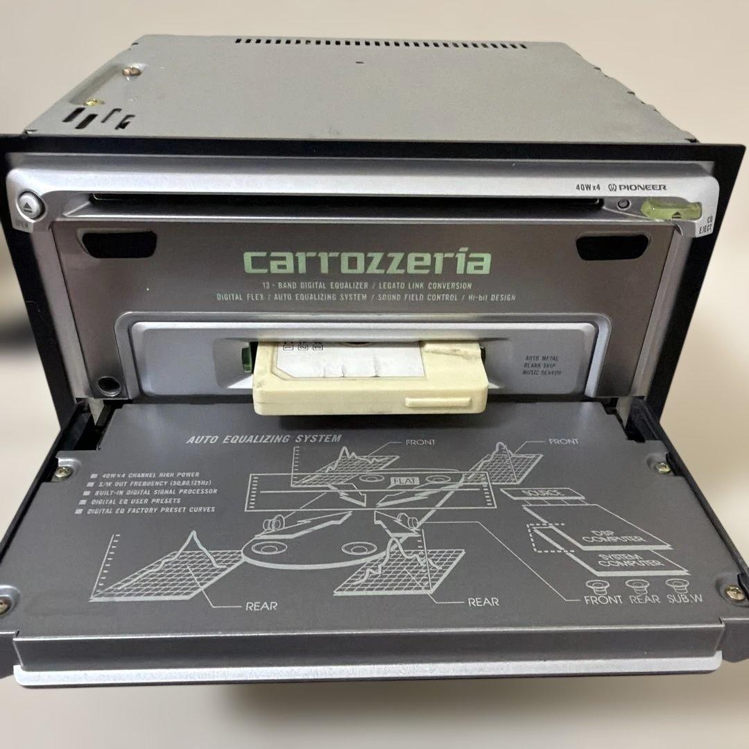 Rare Carrozzeria FH-P700-ZN CD/TAPE/deck operation confirmed