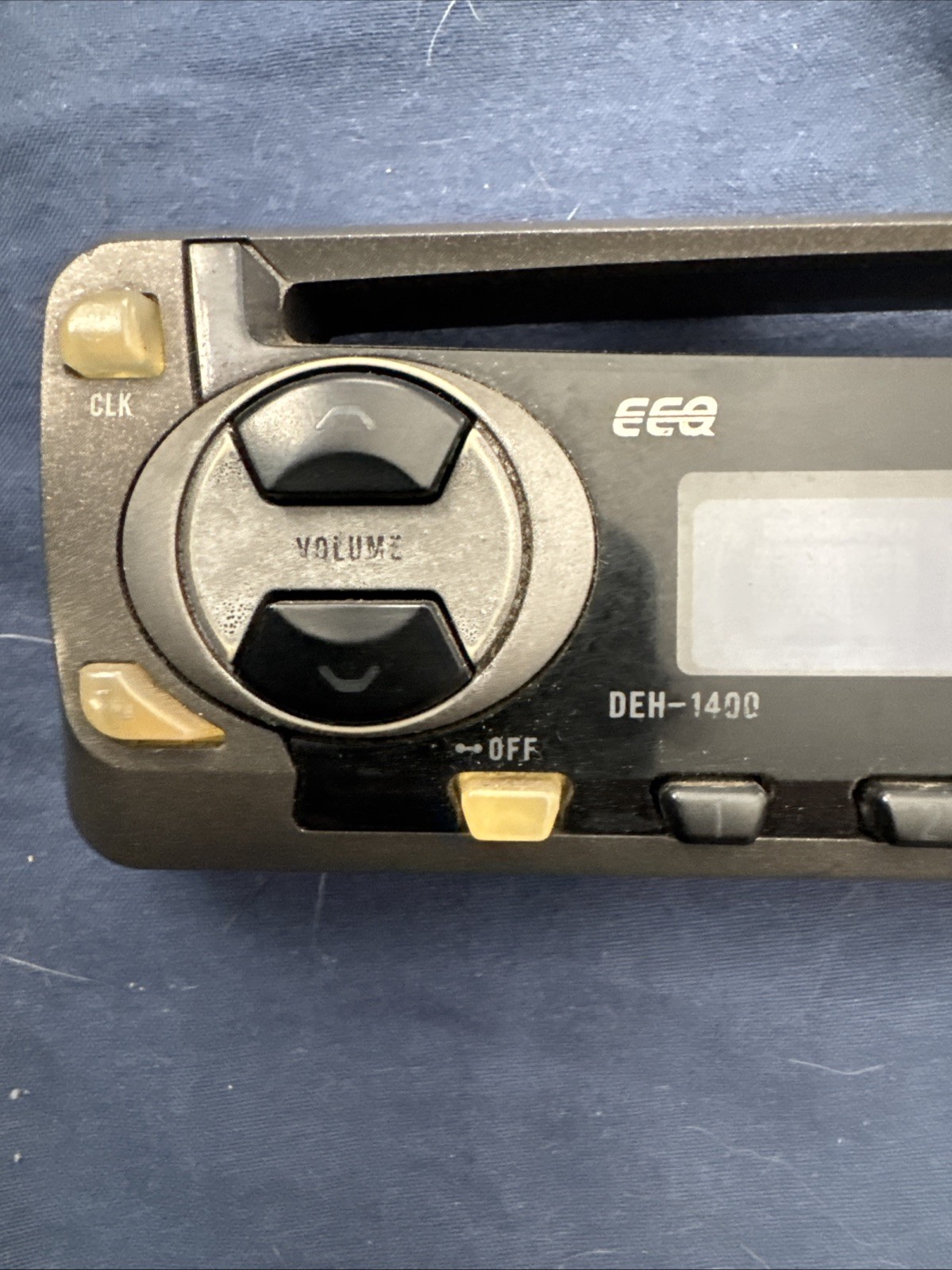 Pioneer DEH-1400 CD Player In Dash Receiver *Faceplate Only*