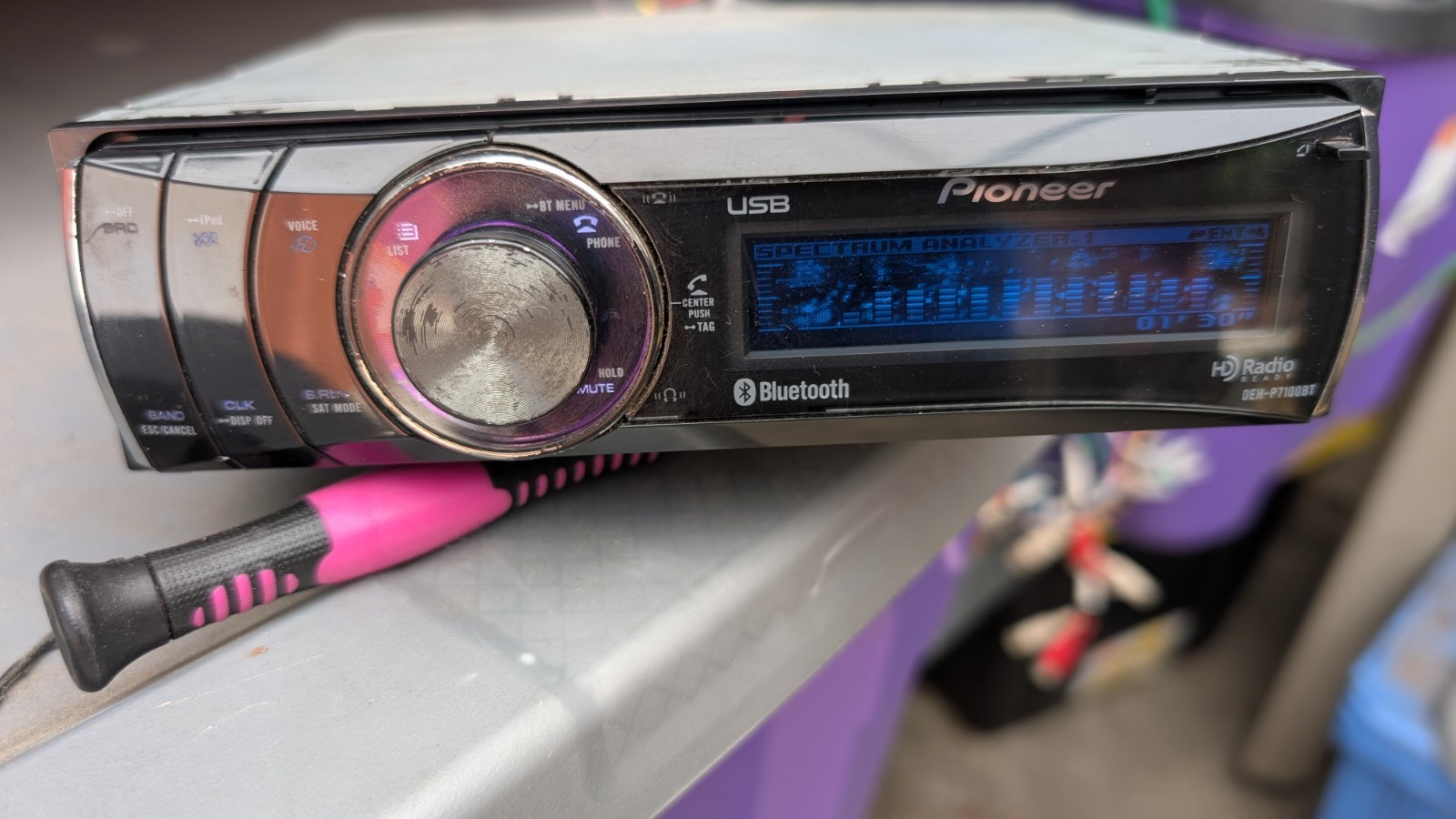 Pioneer Premier DEH-P7100BT Bluetooth CD Player USB 3d Graphics 🐬