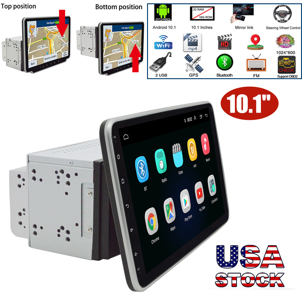 Double 2Din 10.1inch Car Stereo Radio Android 11 GPS Wifi Touch Screen FM Player