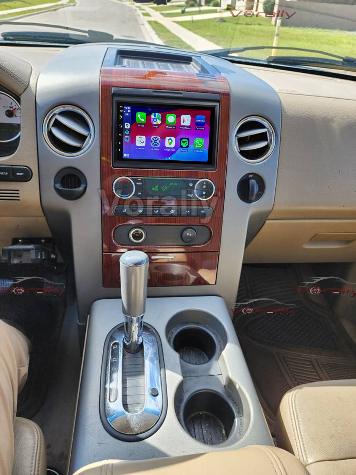 For 2004-2008 Ford F150 Head Unit Radio GPS WIFI , With CarPlay and Android Auto